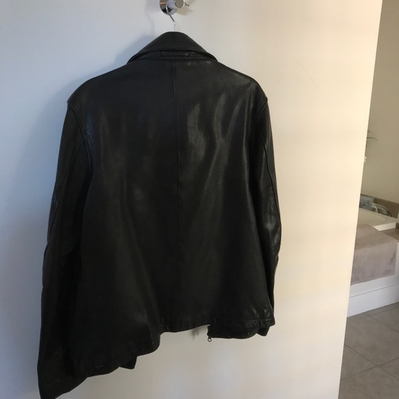 Leather jacket Banana Republic real leather - Picture 4 of 12